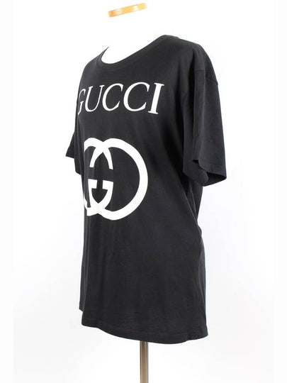 Interlocking short sleeve L - GUCCI - BALAAN 2