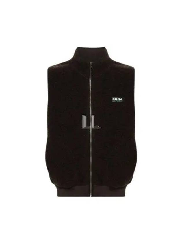 Sequoia Fleece Vest Dark Brown - A.P.C. - BALAAN 2