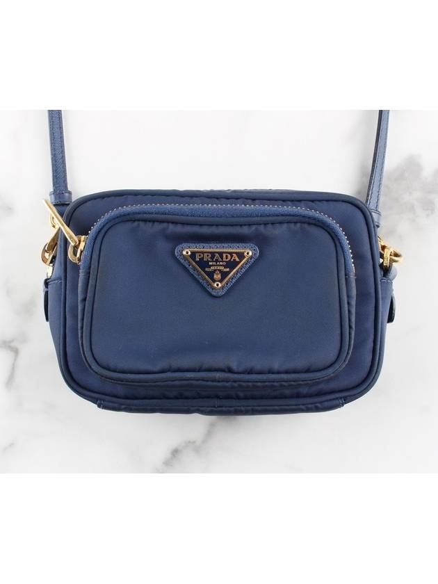 Navy cross bag - PRADA - BALAAN 3