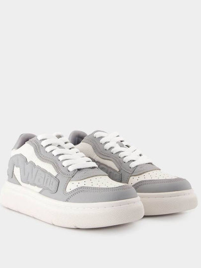 Puff Sneakers - Alexander Wang - Leather - Grey - ALEXANDER WANG - BALAAN 2