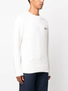 Double Fox Head Patch Classic Sweatshirt Ecru - MAISON KITSUNE - BALAAN 6