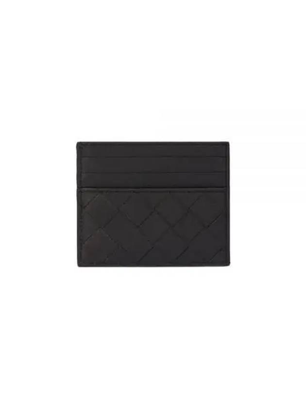 Intrecciato Card Holder Espresso Nero 607361V3US32007 - BOTTEGA VENETA - BALAAN 1