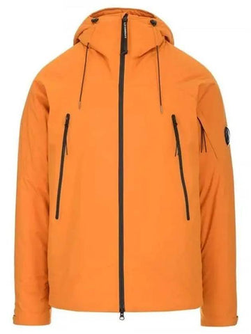 Men's Protech Lens Down Hooded Jacket Orange - CP COMPANY - BALAAN 1