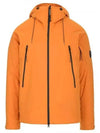 Men's Protech Lens Down Hooded Jacket Orange - CP COMPANY - BALAAN 1