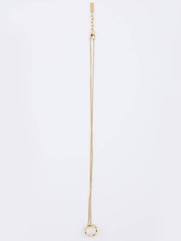 Cassandre Chain Necklace - SAINT LAURENT - BALAAN 1