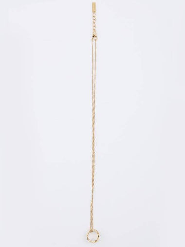 Cassandre Chain Necklace - SAINT LAURENT - BALAAN 1