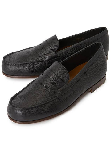 JM Westong Men's Loafers 1145CTU2819G E BLACK Foot E - J.M. WESTON - BALAAN 1