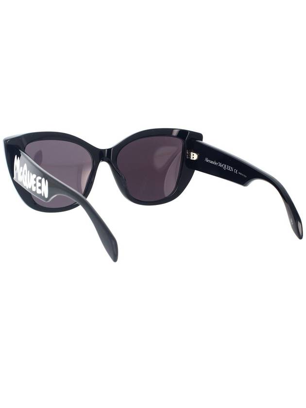 Eyewear Logo Sunglasses Black - ALEXANDER MCQUEEN - BALAAN 5