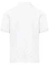 Heart Logo Polo Shirt White - AMI - BALAAN 4