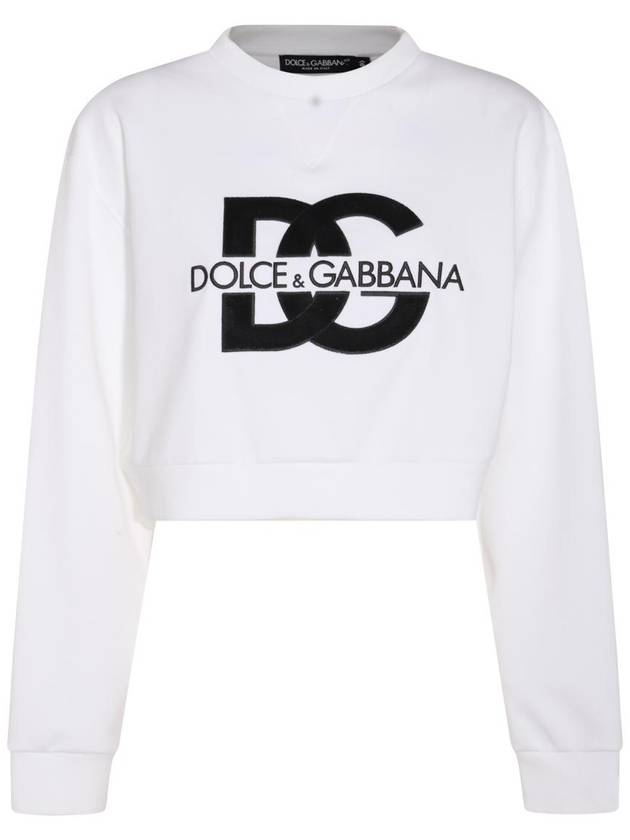 24 ss Sweatshirt White F9R55ZGDB7BW0800 B0481007130 - DOLCE&GABBANA - BALAAN 1