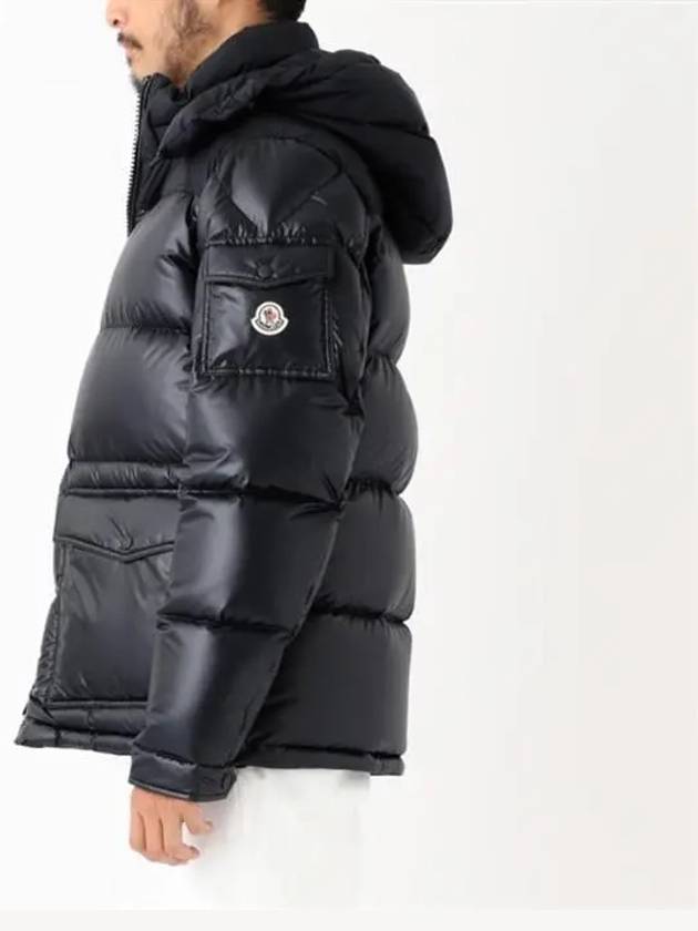 Masaya Down Short Padded Jacket Black - MONCLER - BALAAN 3