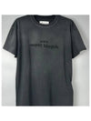 Reverse Logo Short Sleeve T-Shirt Washed Black - MAISON MARGIELA - BALAAN 2