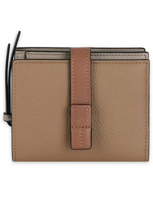 Women s Grain Calfskin Compact Zipper Half Wallet Toffee Tan C660Z41X02 0608 - LOEWE - BALAAN 2