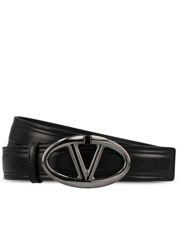 Valentino Garavani Belts Black - VALENTINO - BALAAN 1