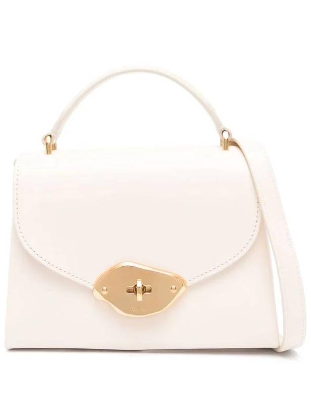 Lana Small Top Handle Cross Bag Eggshell - MULBERRY - BALAAN 1