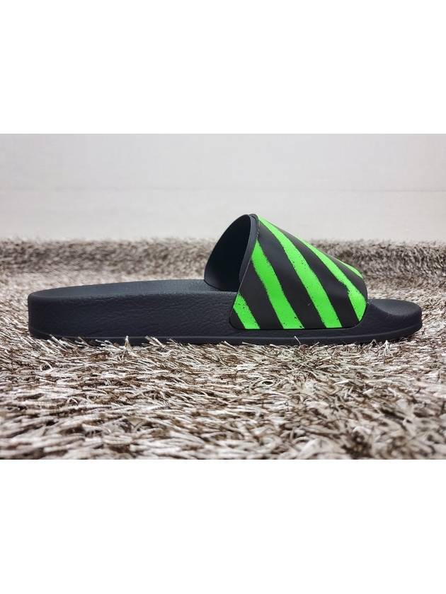 Virgil Apollo Spray Stripe Slippers 40 250 - OFF WHITE - BALAAN 8