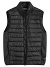 Loom Woven Chambers Recycled Nylon Down TC Vest Black - STONE ISLAND - BALAAN 2