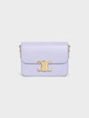 Teen Triomphe Shiny Calfskin Cross Bag Light Lavender - CELINE - BALAAN 2