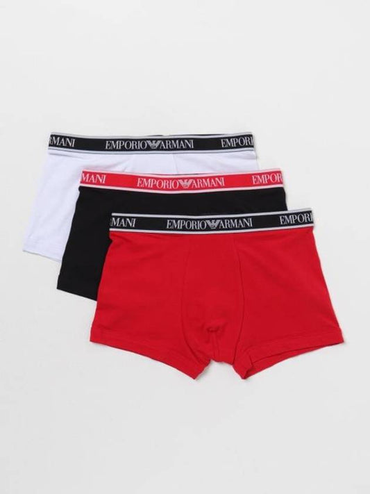 Underwear Underwear 1113573F717 10010 Red - EMPORIO ARMANI - BALAAN 1