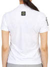 Golf Et Tech MLW 3A AA01 WHITE Women s Mock Neck Short Sleeve T Shirt Regular Fit - MARK & LONA - BALAAN 5