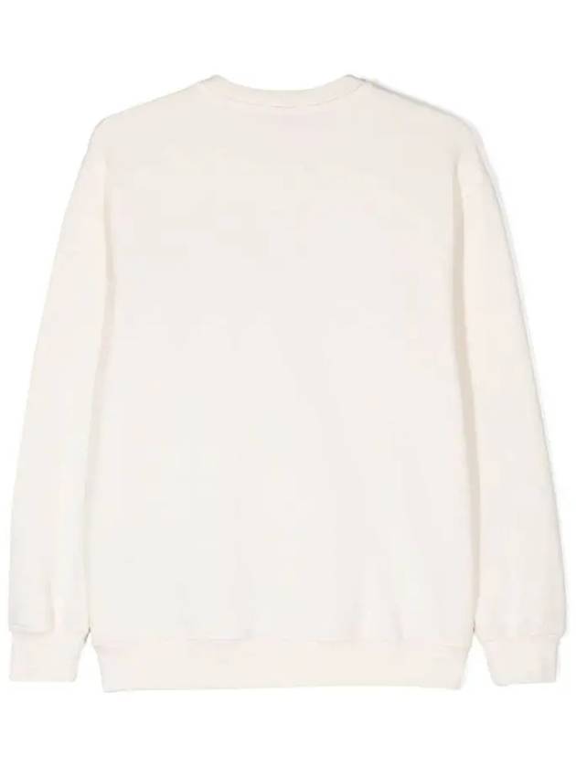 Kids Women Logo Sweatshirt Cream F4MSJUSW291 013 - MSGM - BALAAN 3