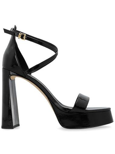 Michael Michael Kors Platform Sandals Cami, Women's, Black - MICHAEL KORS - BALAAN 1