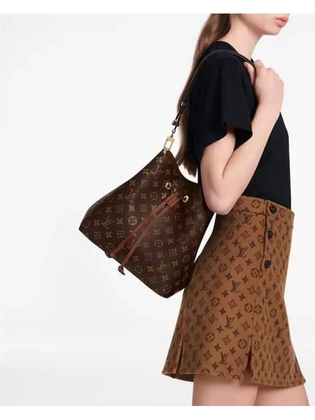 Monogram Neonoe Bucket Bag Caramel - LOUIS VUITTON - BALAAN 9