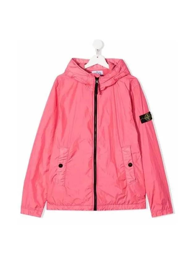 Kids Women s Wappen Hooded Jacket Pink 761640233 V0087 Other 1010399 - STONE ISLAND - BALAAN 1