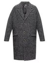 Herringbone men s double coat MA0809 20A010H 02AN - ISABEL MARANT - BALAAN 1