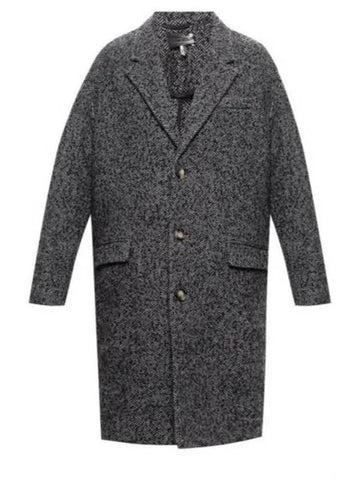 Herringbone men s double coat MA0809 20A010H 02AN - ISABEL MARANT - BALAAN 1