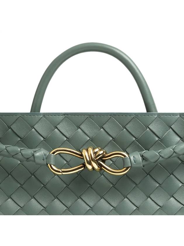 Andiamo Medium Tote Bag Aloe - BOTTEGA VENETA - BALAAN 6