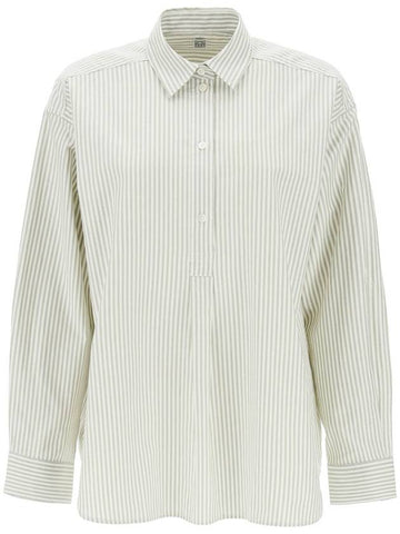 striped oxford shirt - TOTEME - BALAAN 1