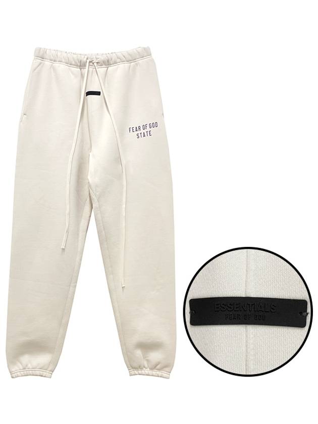 Logo Fleece Banding Track Pants SHELL 130BT242022F - FEAR OF GOD ESSENTIALS - BALAAN 1