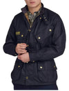 Men's International Original Wax Belt Jacket Navy - BARBOUR - BALAAN 3