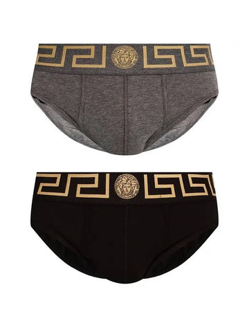 Men's Logo Banding Briefs 2 Pack - VERSACE - BALAAN 1