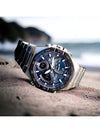 Edifice Eyal Oak Bluetooth Metal Watch Blue Silver - CASIO - BALAAN 5