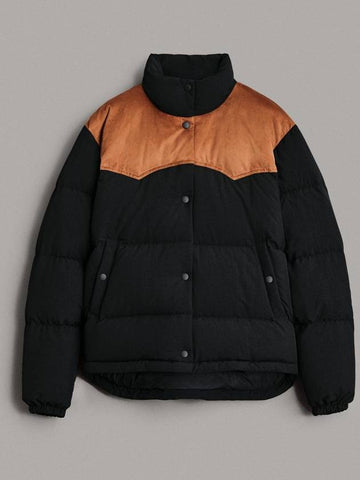 Black Cal Down Jacket Wreck Bone - RAG & BONE - BALAAN 1