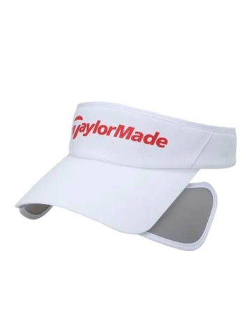 Men's Full Punching UV Visor White - TAYLORMADE - BALAAN 1