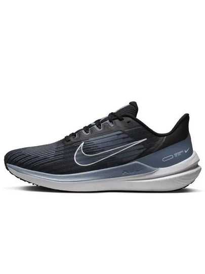 Air Winflo 9 Low Top Sneakers Grey Black - NIKE - BALAAN 2