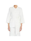 Elia Jacket White - MAX MARA - BALAAN 4