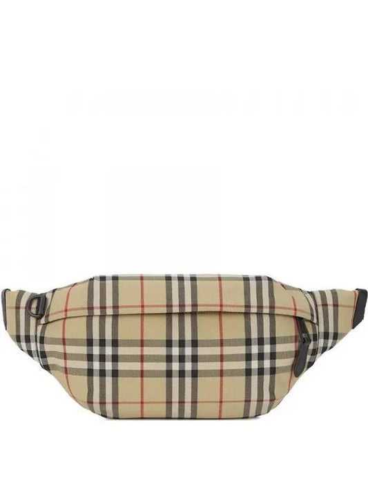 Vintage Check Nylon Belt Bag Beige - BURBERRY - BALAAN 2