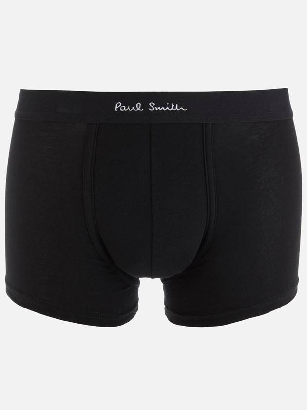 Men's Signature Stripe Logo Cotton Blend Briefs - PAUL SMITH - BALAAN 4