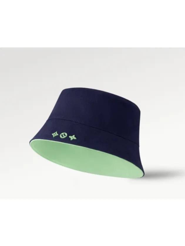 Trainers Reversible Bucket Hat Green Cap Monogram Jacquard M7438M - LOUIS VUITTON - BALAAN 2