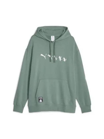 RIPNDIP Hooded Sweatshirt Green 623512 44 - PUMA - BALAAN 1