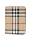 Vintage Check Passport Wallet Beige - BURBERRY - BALAAN 2