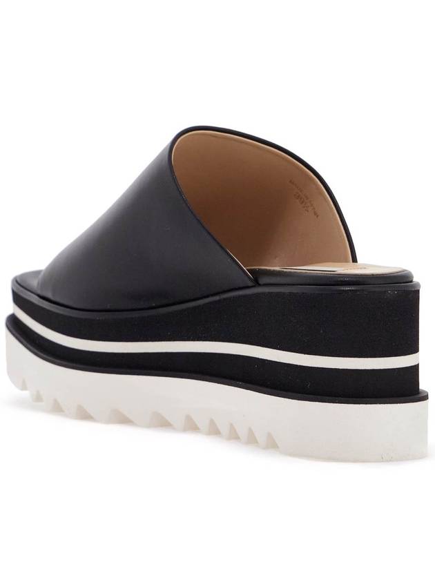 Sneak Ellis Platform Slippers Black - STELLA MCCARTNEY - BALAAN 4