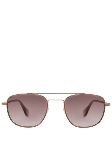 Garrett Leight CLUBHOUSE II SUN Rose Gold-Brew - GARRETT LEIGHT - BALAAN 1