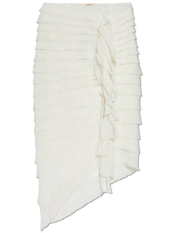 Cult Gaia Skirt Leo, Women's, White - CULT GAIA - BALAAN 1