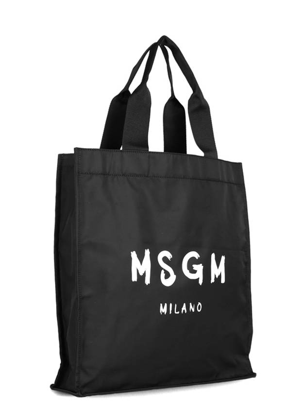 logo print tote bag 3440MZ4663899 - MSGM - BALAAN 3