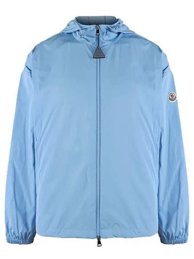 1A00119 54A91 705 Tiex Women s Rain Hooded Jacket Light Blue 1143606 - MONCLER - BALAAN 1